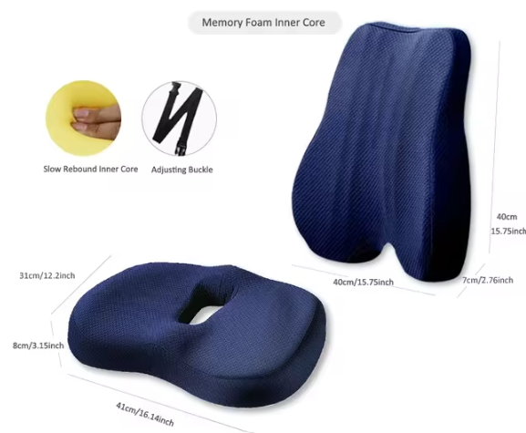 Ergonomic office cushion
